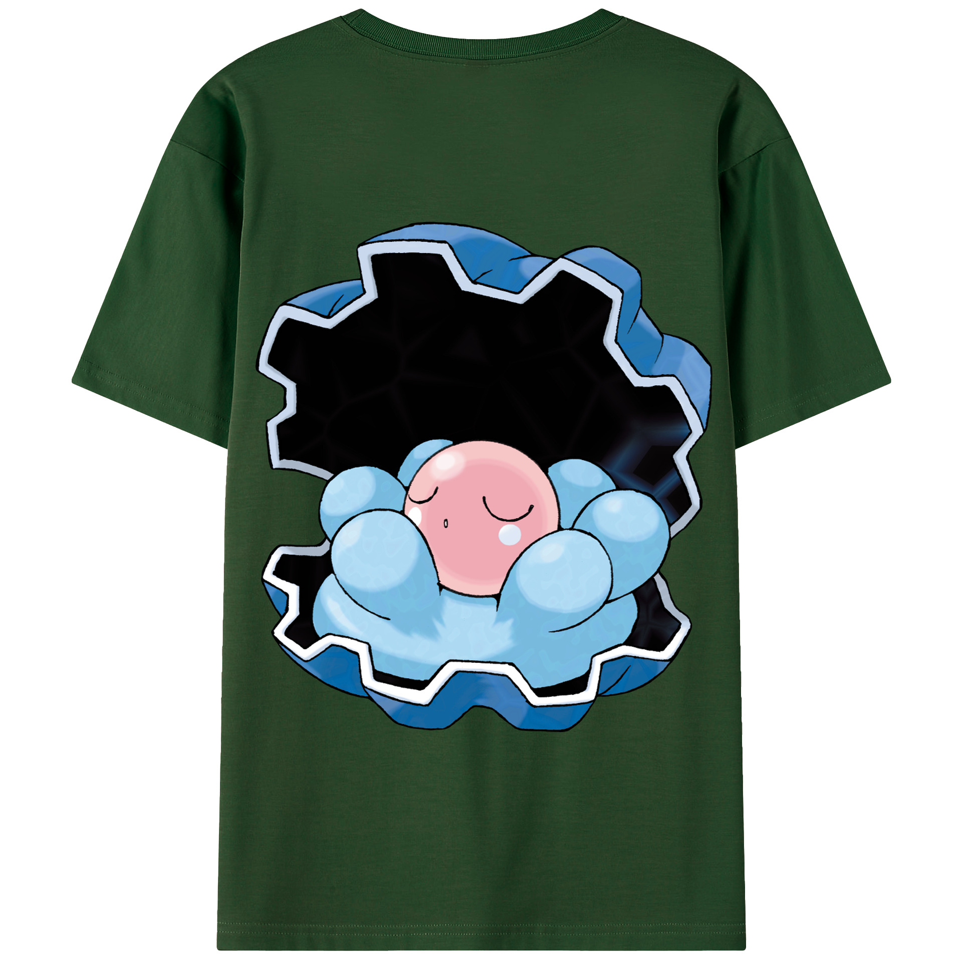 （画像用） ポケットモンスター Pokémon 綿100％半袖Tシャツ（背面プリント）